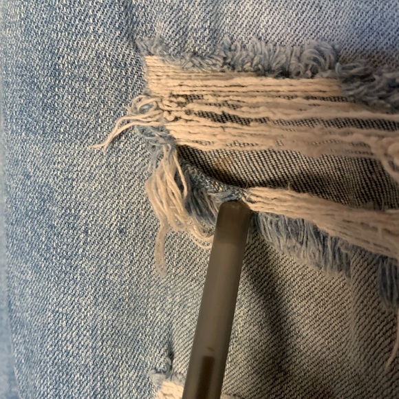 ZARA ripped distressed jeans size 30 - Picture 13 of 14